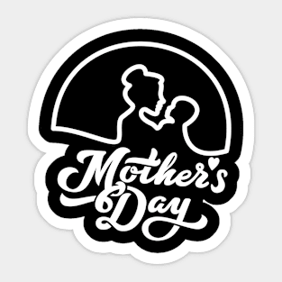 Whith Light Mother's Day Sticker